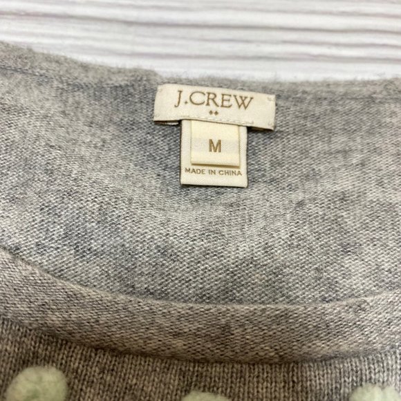 J. Crew Factory Grey Mint Charley Sweater Pullover - Picture 8 of 14